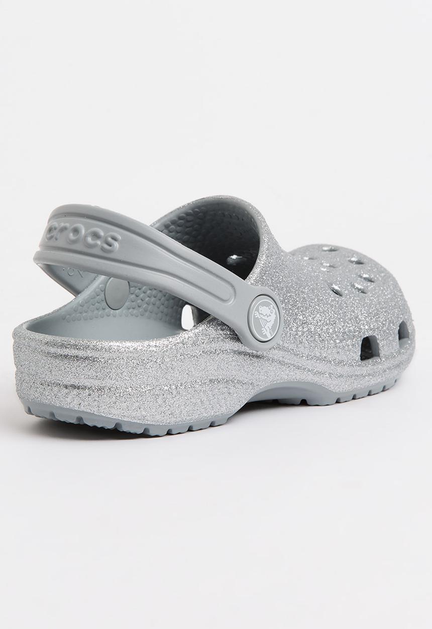 Crocs - Classic glitter clog - silver