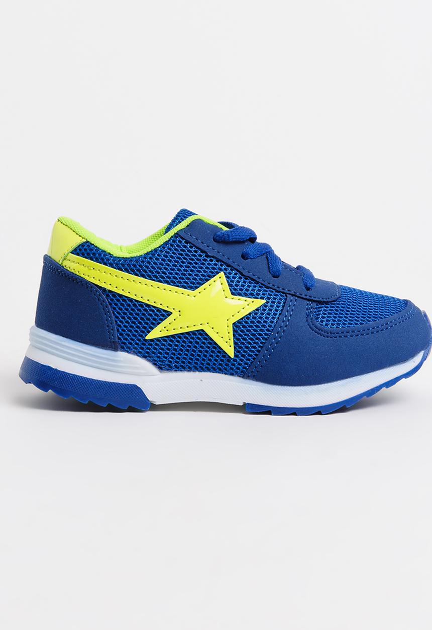 Pop Candy - Lace Up Sneaker Blue