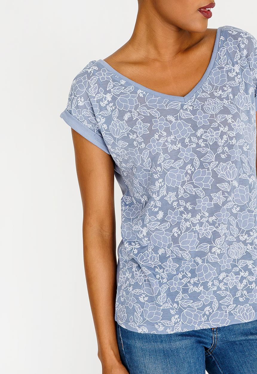 edit - Loose Fit T-shirt Blue