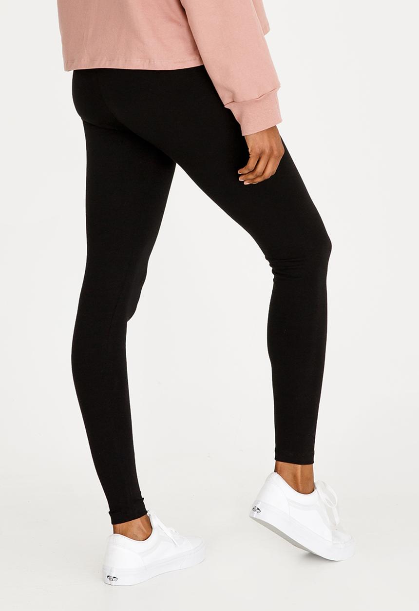 c(inch) - Highwaisted Quality Stretch Leggings Black