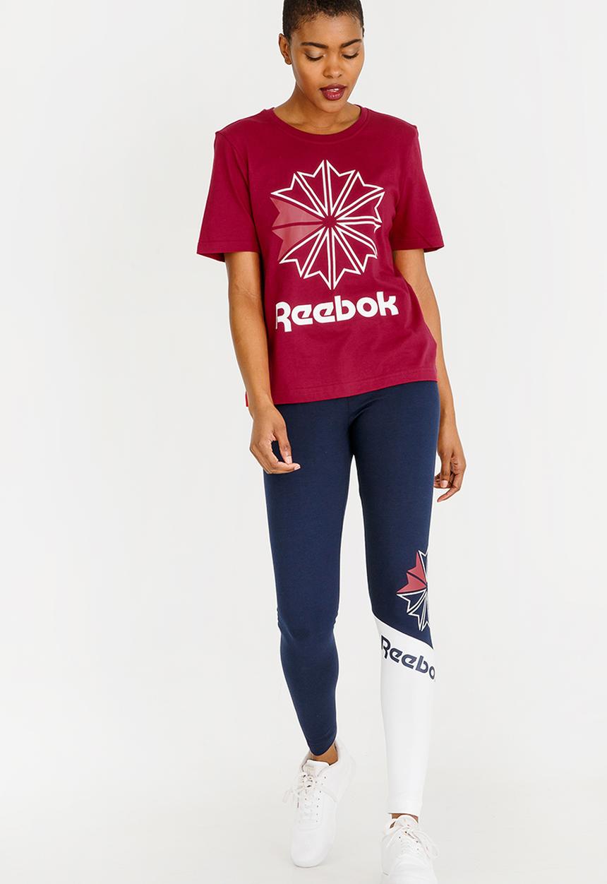 Reebok Classic - Short Sleeve Tee Burgundy