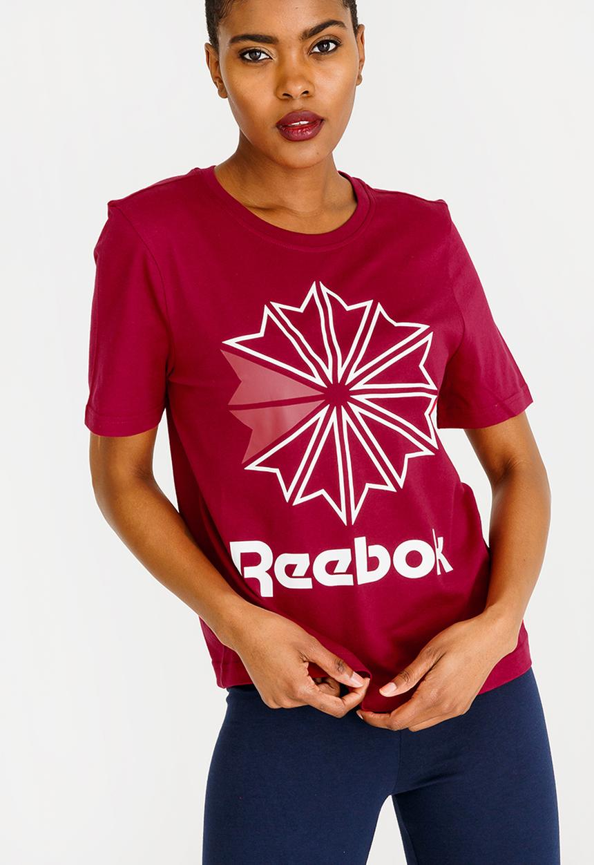 Reebok Classic - Short Sleeve Tee Burgundy