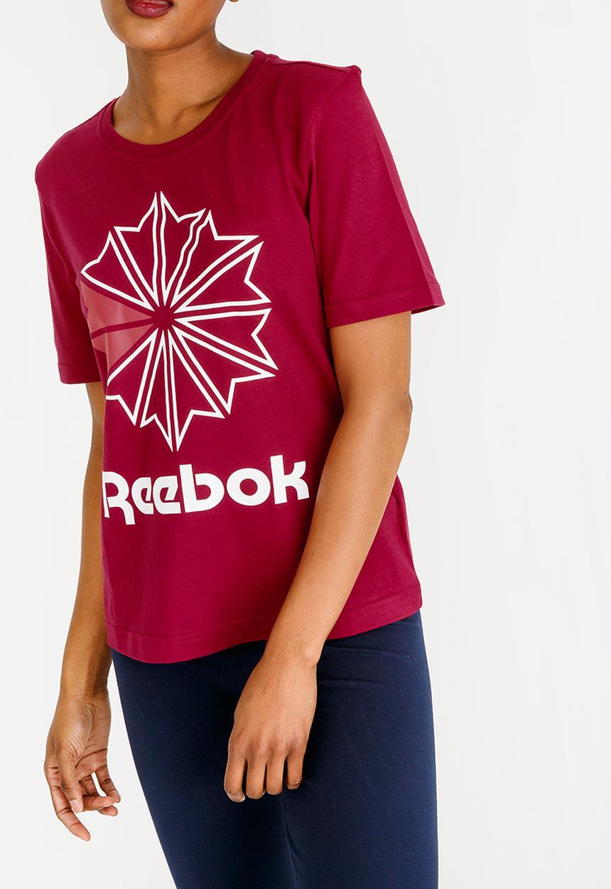 Reebok Classic - Short Sleeve Tee Burgundy