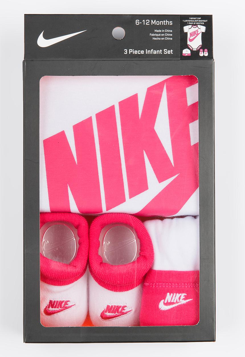 Nike - Futura Logo 3 Piece Set White