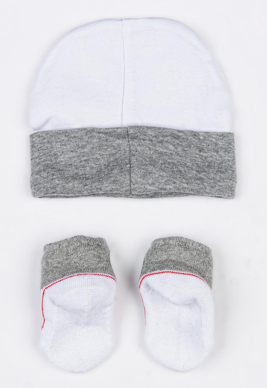 Converse - C.T.P. 2 Pack Hat & Bootie Set Dark Grey