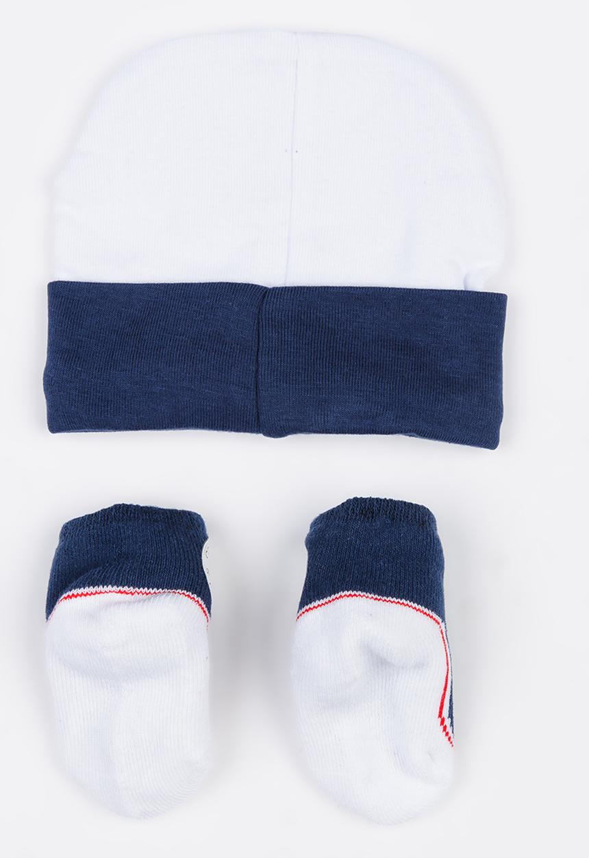 Converse - C.T.P. 2 Pack Hat & Bootie Set Navy