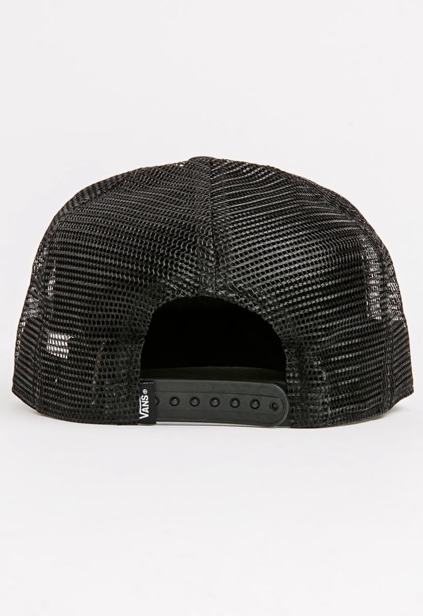 Vans - Logo Trucker Peak Cap Black