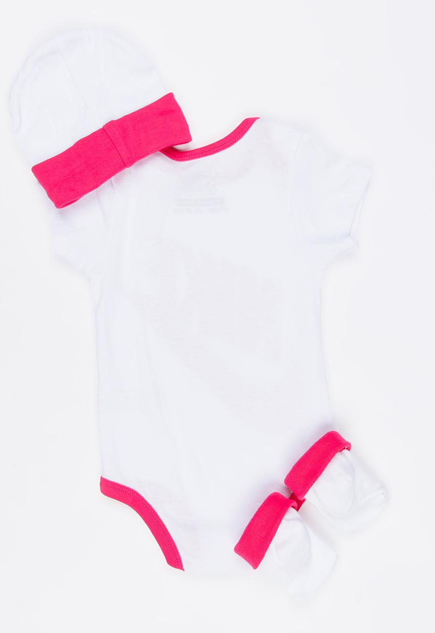 Nike - Futura Logo 3 Piece Set White