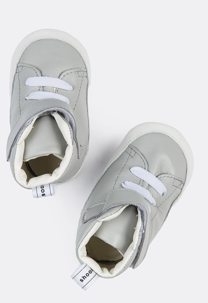 shooshoos - North dock high top sneaker - grey