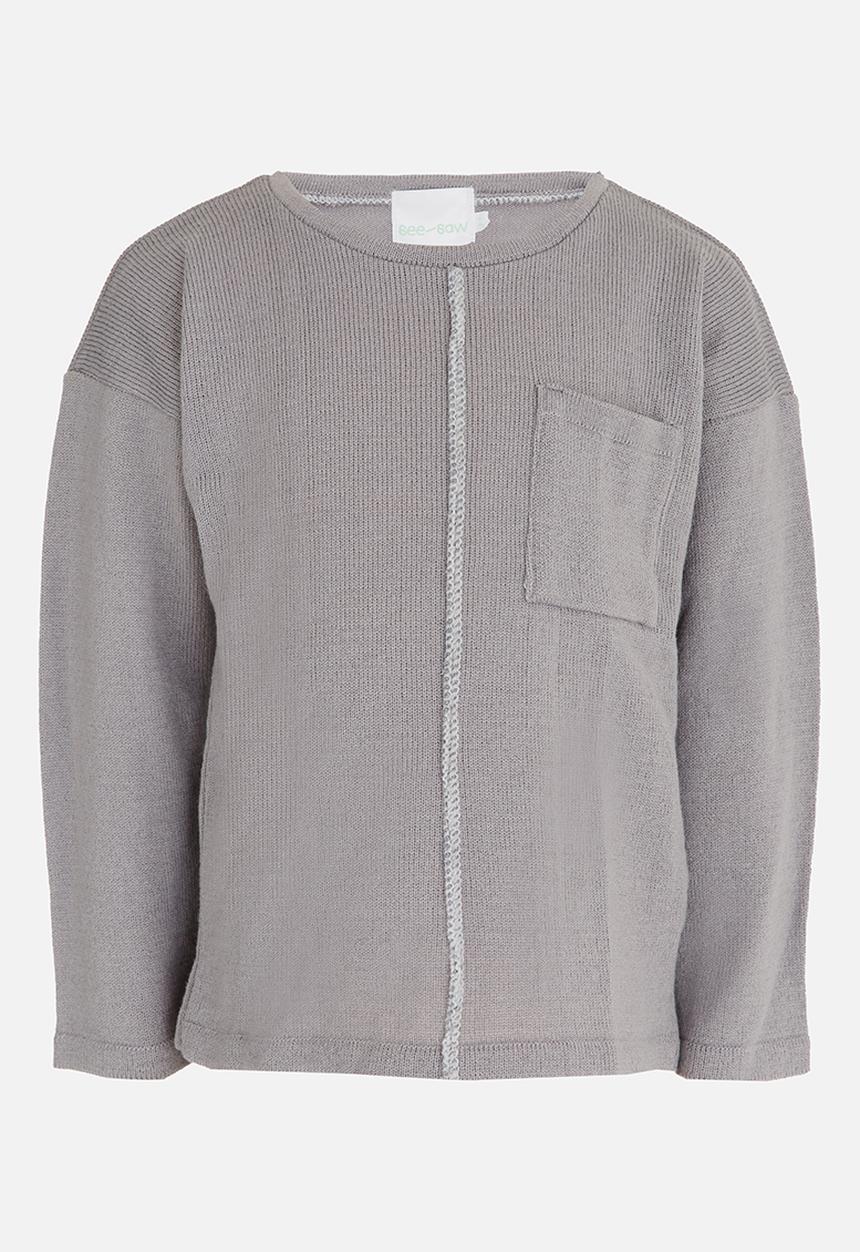 See-Saw - Jersey with Pocket Grey