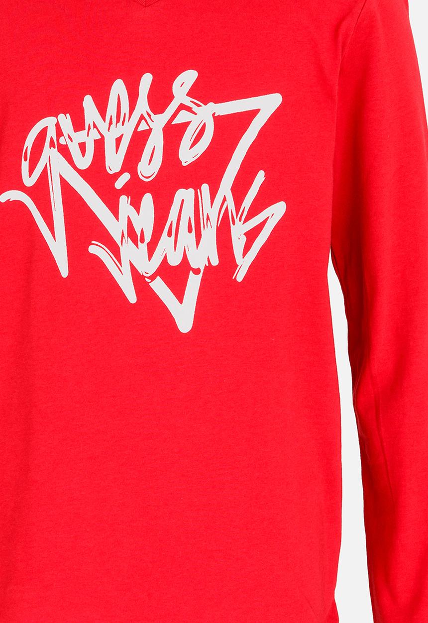 GUESS - Boys Guess Jeans Tee Red