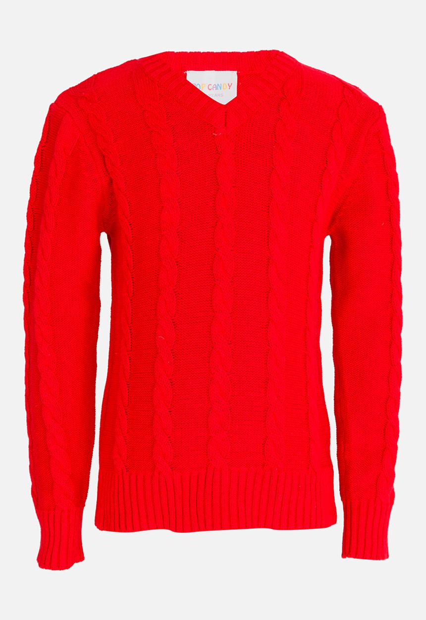Pop Candy - Long Sleeve Jersey Red