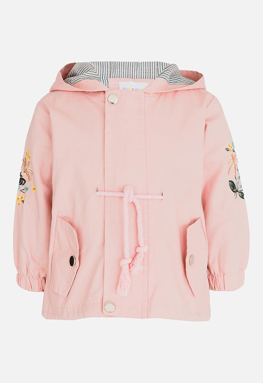 Pop Candy - Hoodie Jacket Pale Pink