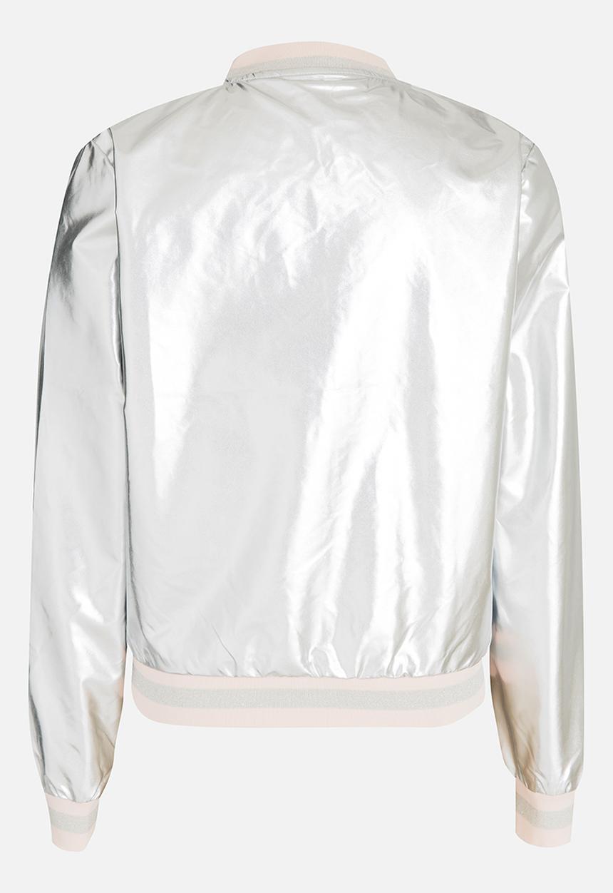 Name It - Bomber Jacket Silver