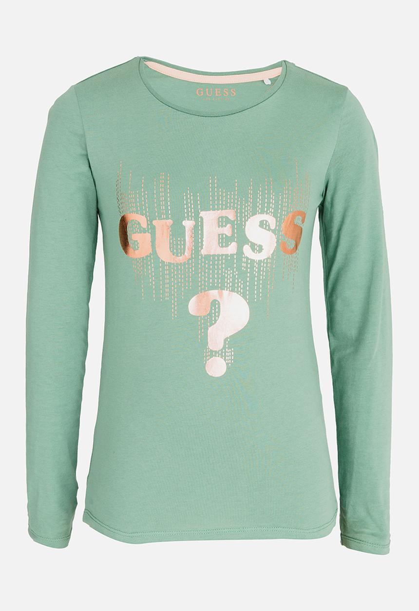 GUESS - Girls Printed Tee Green