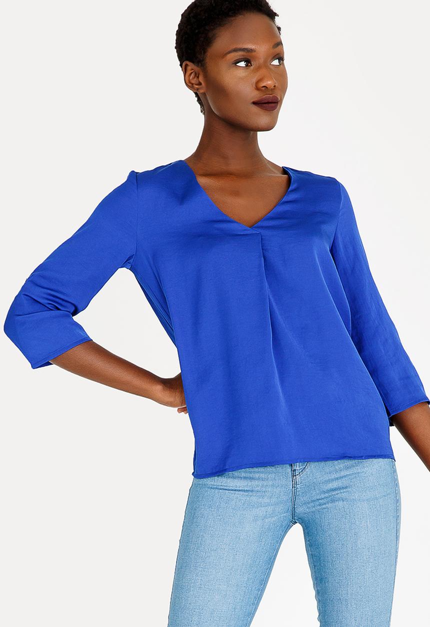 ONLY - Hannah Blouse - Cobalt Blue