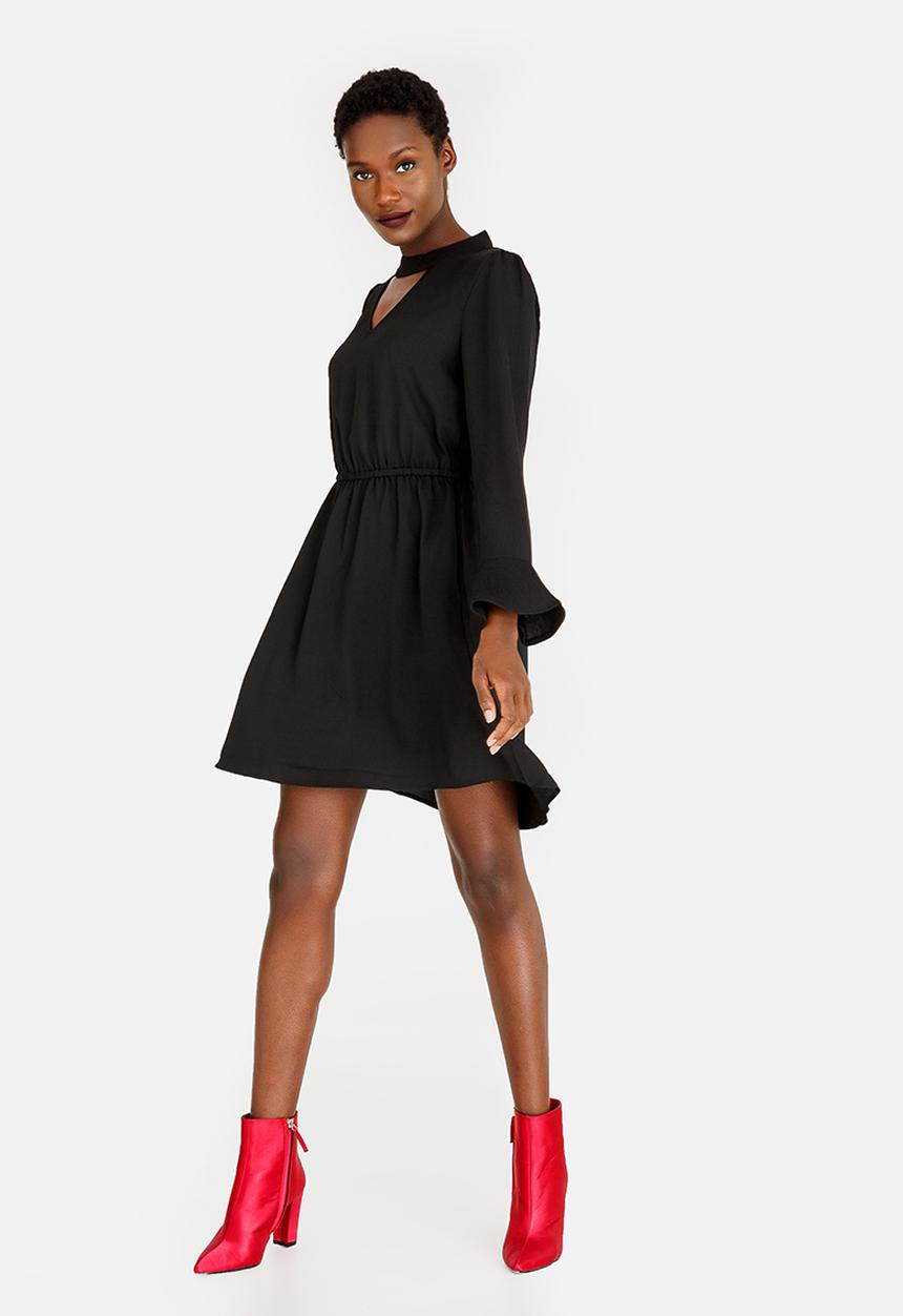 ONLY - Johanna Choker Dress Black