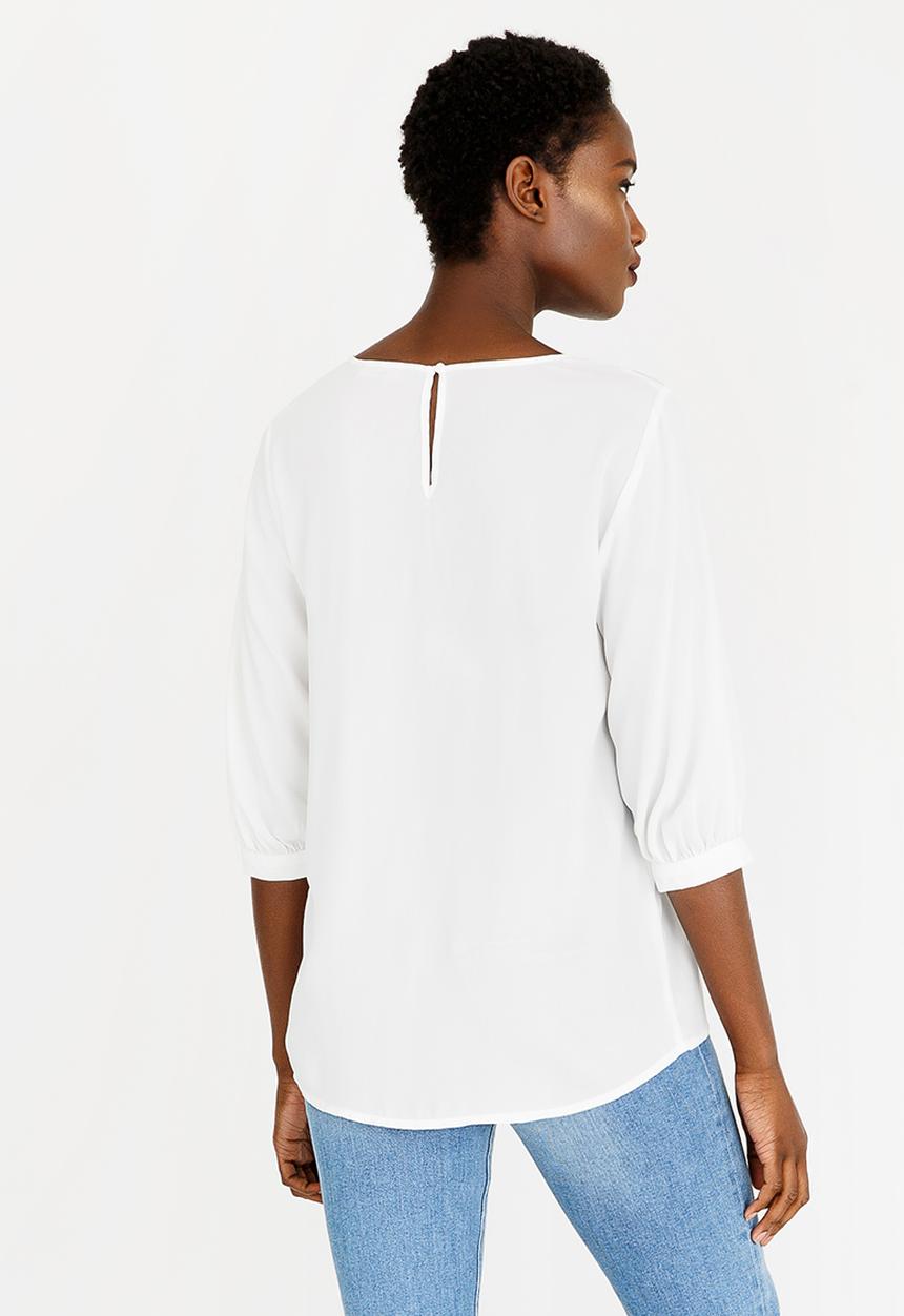 ONLY - Venice 3/4 Sleeve To -  White