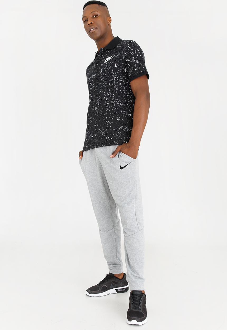 Nike - NSW Polo Jsy AOP Black