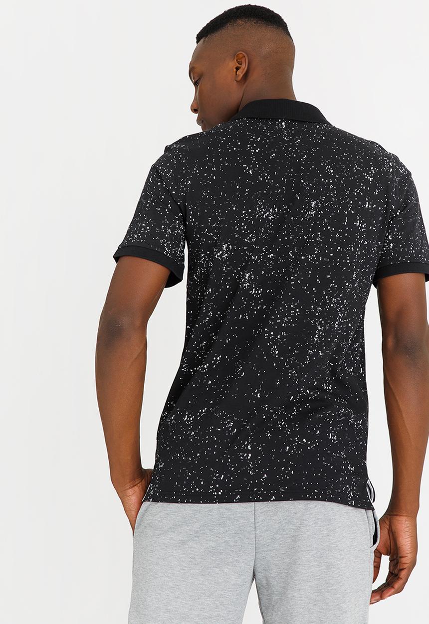 Nike - NSW Polo Jsy AOP Black