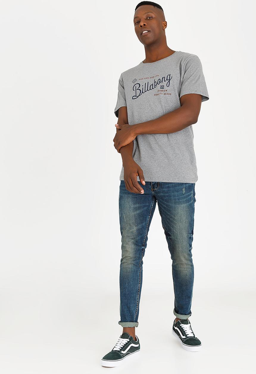 Billabong  - Wilcox Printed Tee Grey