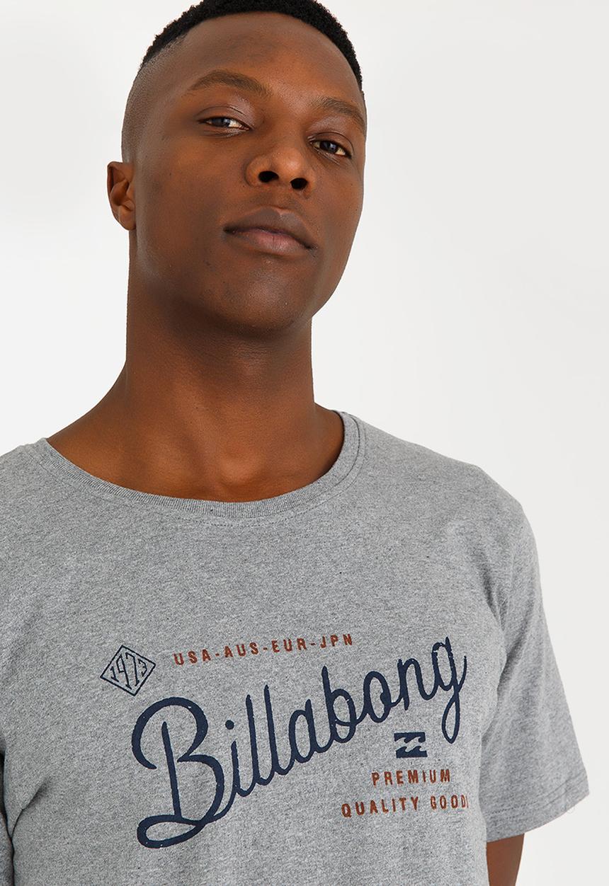 Billabong  - Wilcox Printed Tee Grey