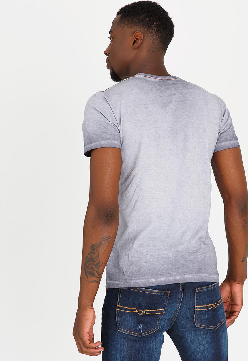 Polo Jeans Co. - Basic Garment Dyed Tee Grey
