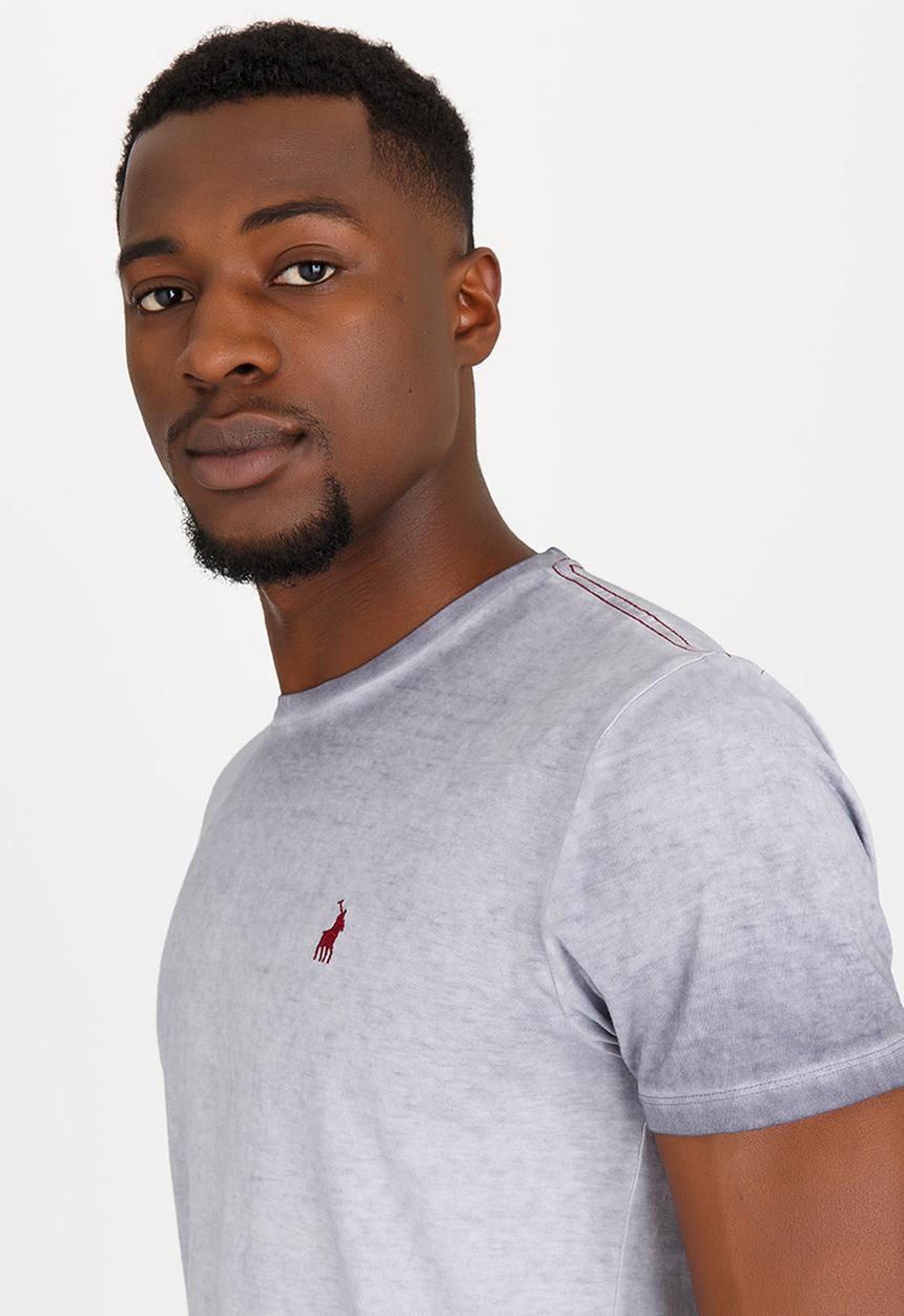 Polo Jeans Co. - Basic Garment Dyed Tee Grey
