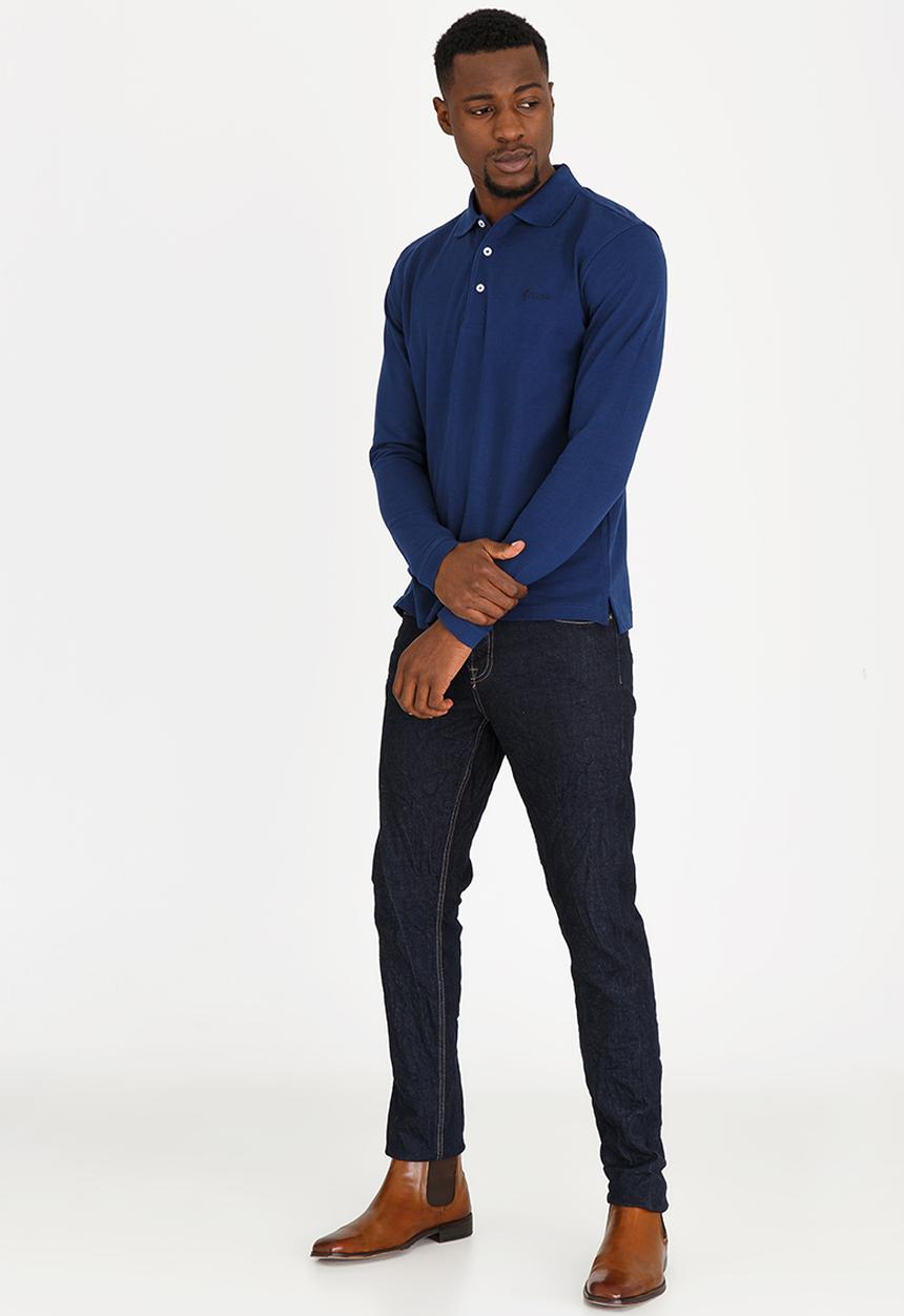 Pringle of Scotland - St Augustine Golfer Mid Blue