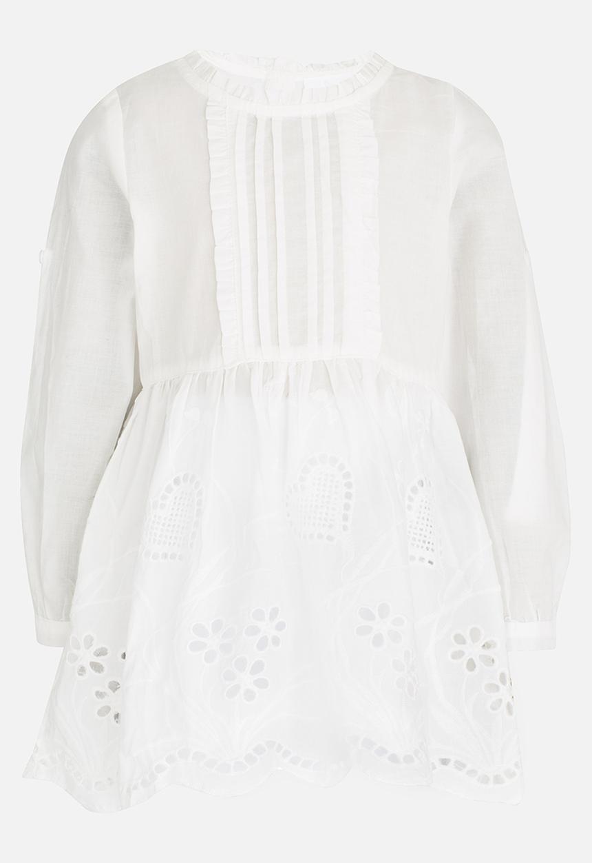 Pop Candy - Lace Detail Dress White