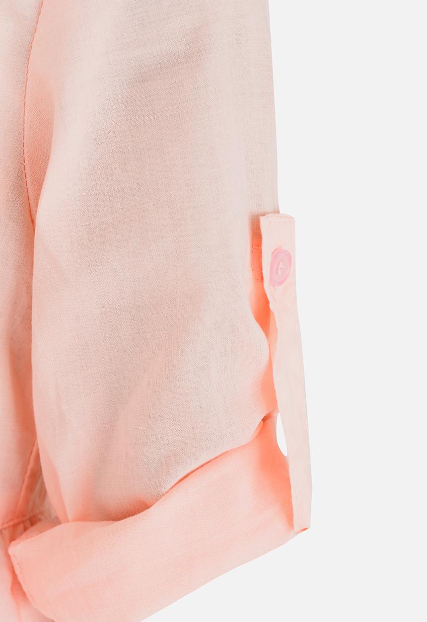Pop Candy - Lace Detail Dress Mid Pink