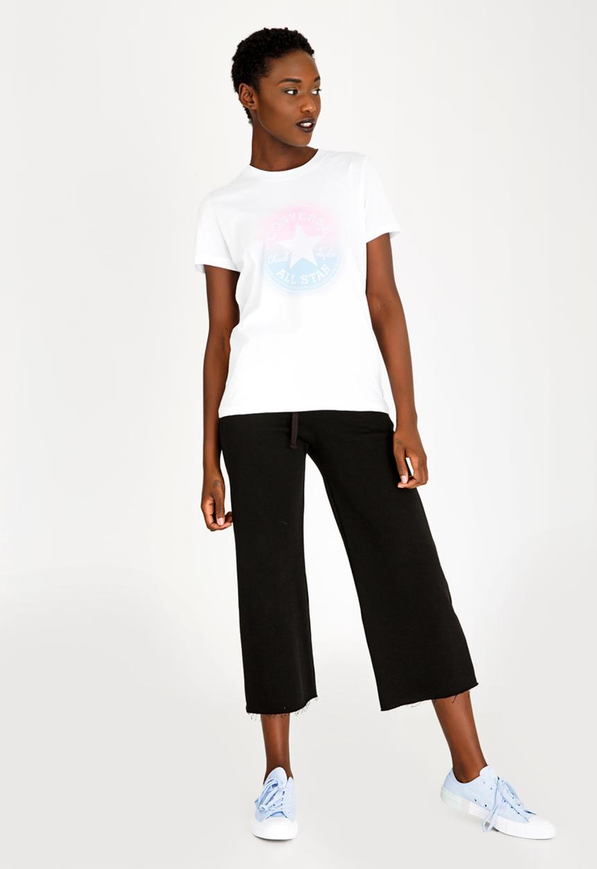 Converse - Ombre Crew Tee White