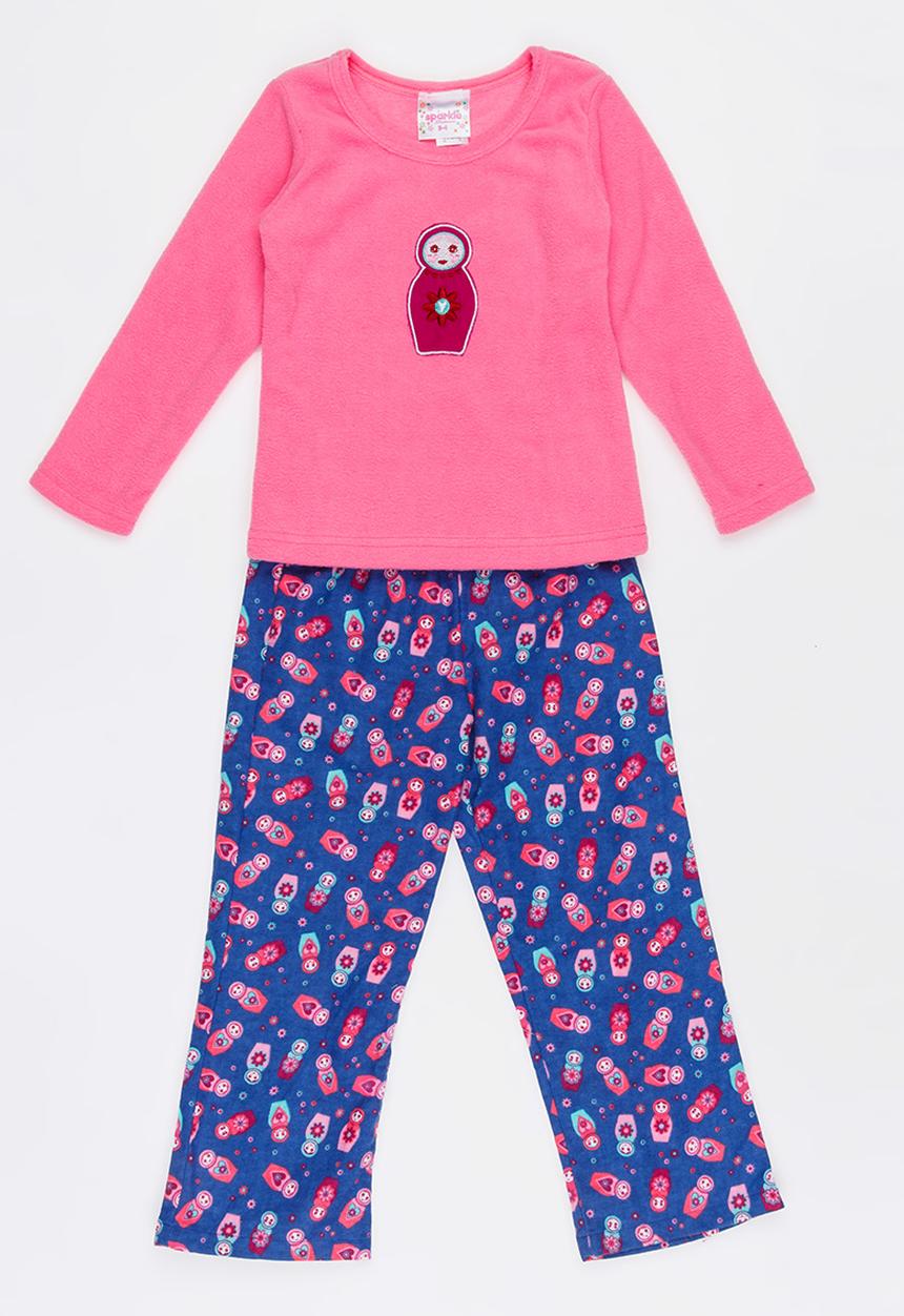 Twin Clothing - Combo Pyjama Set pink/blue