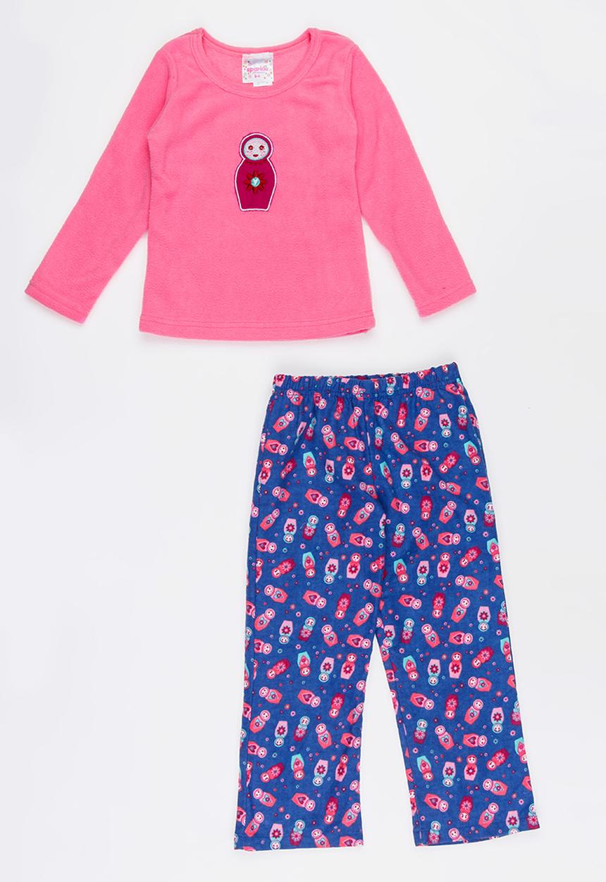 Twin Clothing - Combo Pyjama Set pink/blue
