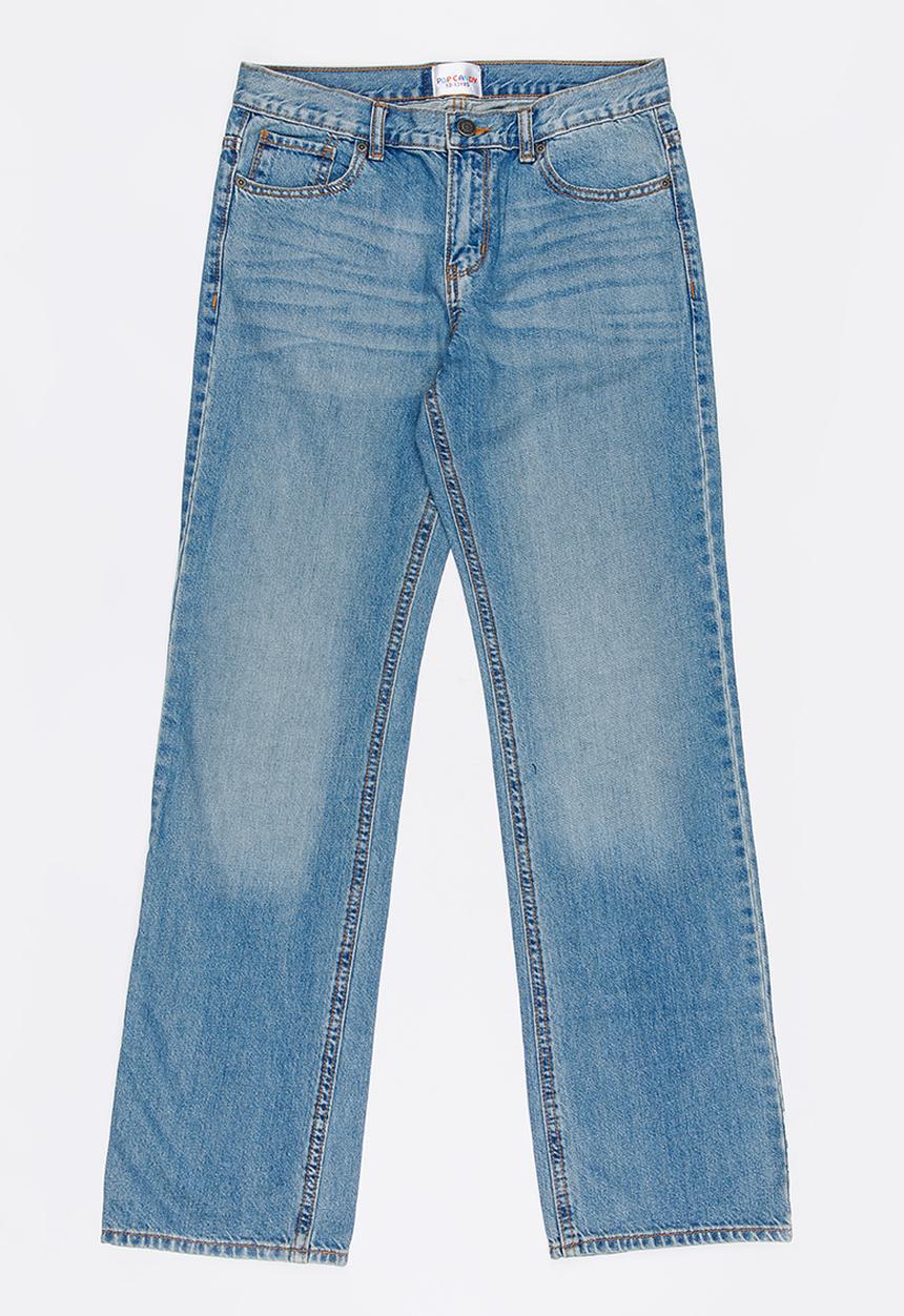 Pop Candy - Relaxed Jean Mid Blue
