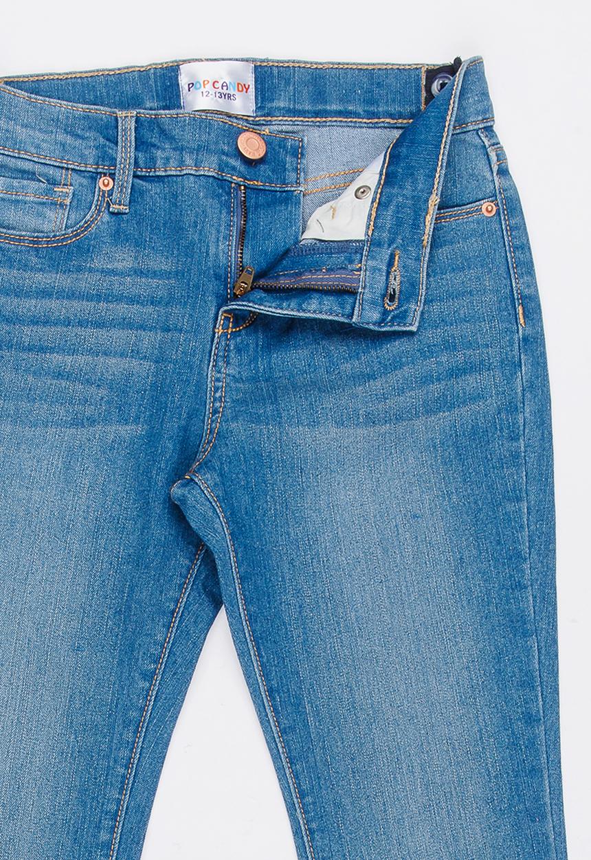 Pop Candy - Skinny Jean Mid Blue