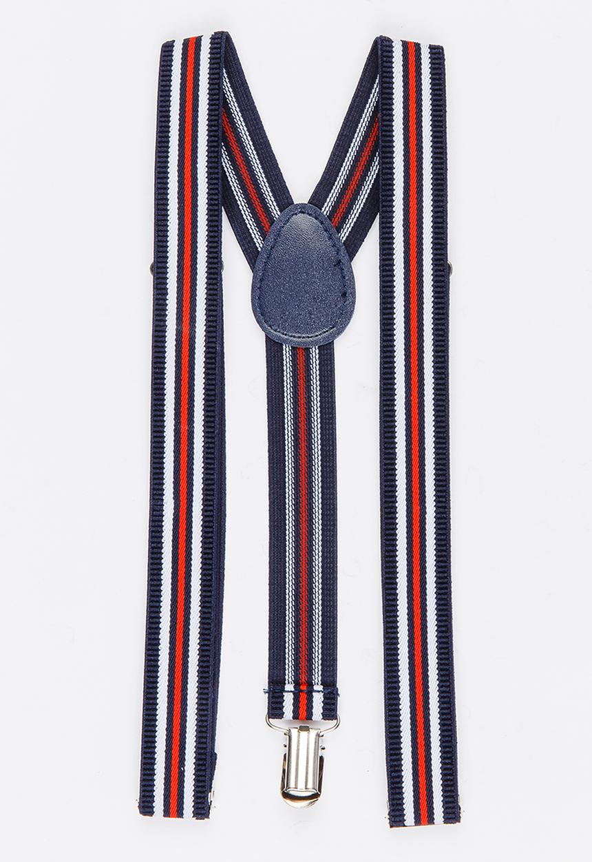 STYLE REPUBLIC - Braces Navy & White