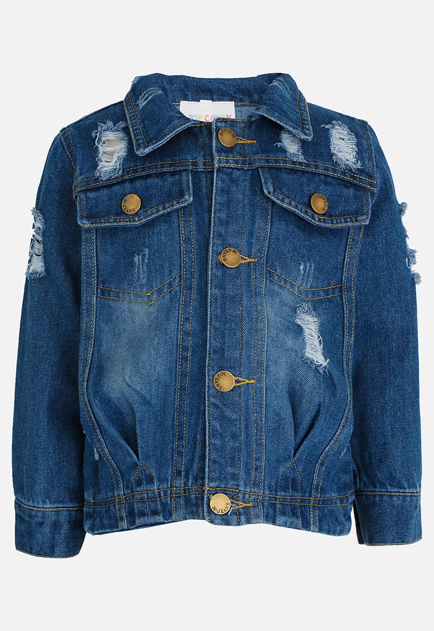 Pop Candy - Denim Jacket Blue