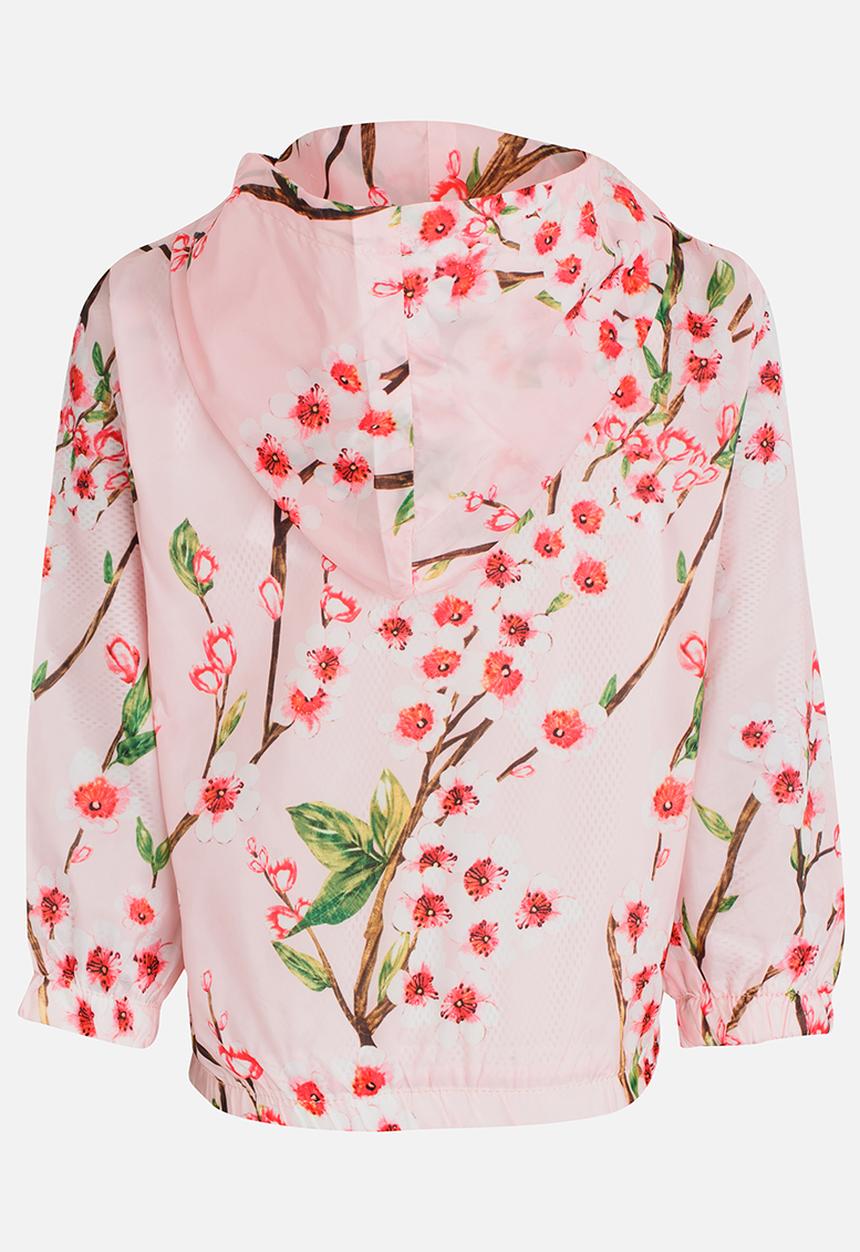 Pop Candy - Printed Hoodie Jacket Pale Pink