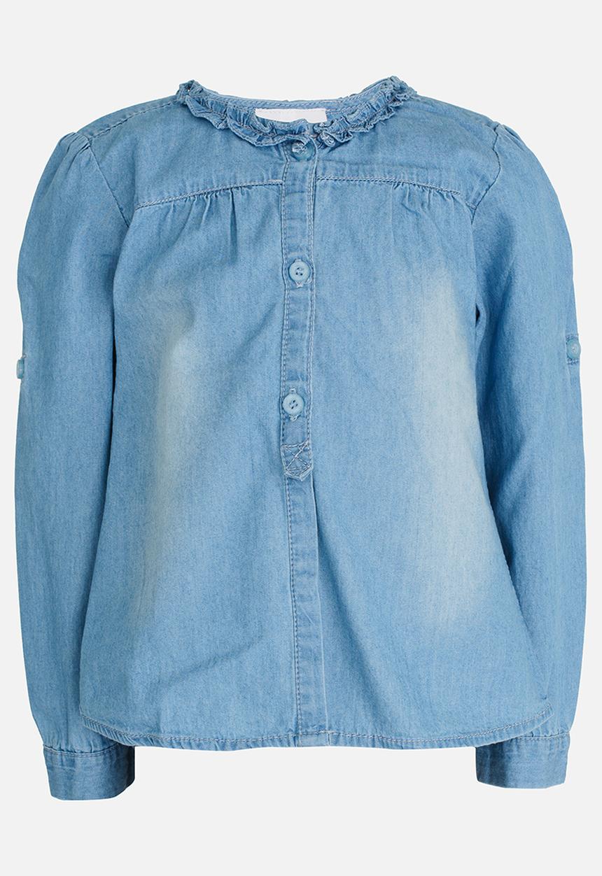 Pop Candy - Denim Shirt Blue