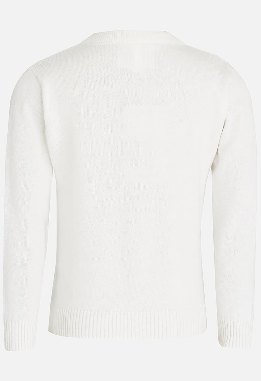Pop Candy - Rose Detailed Jersey White