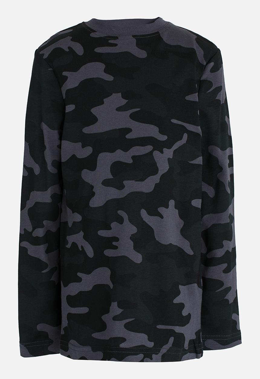Pop Candy - Army Printed Tee Multi-colour