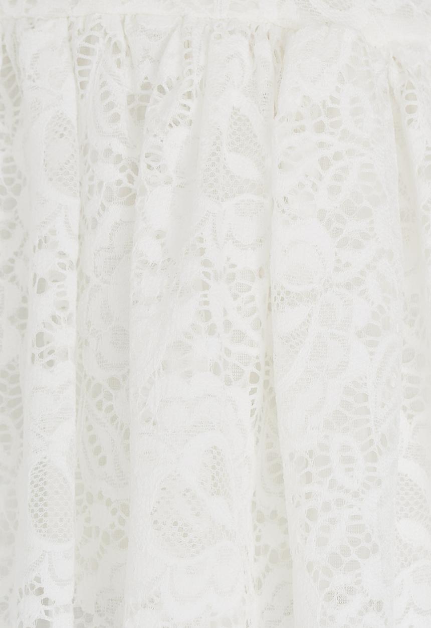 Pop Candy - Lace Dress Cream
