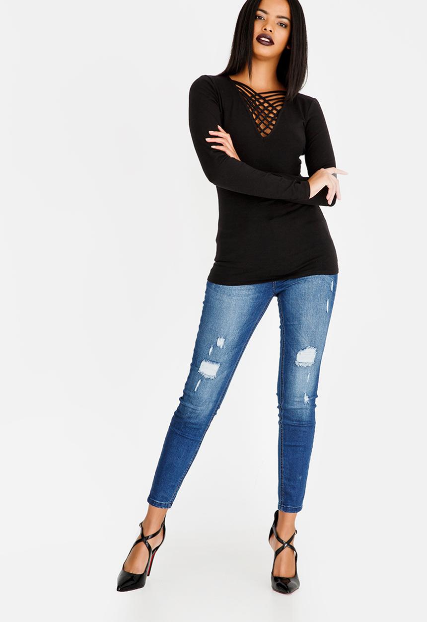 GUESS - Guess Sherry Strappy Top Black