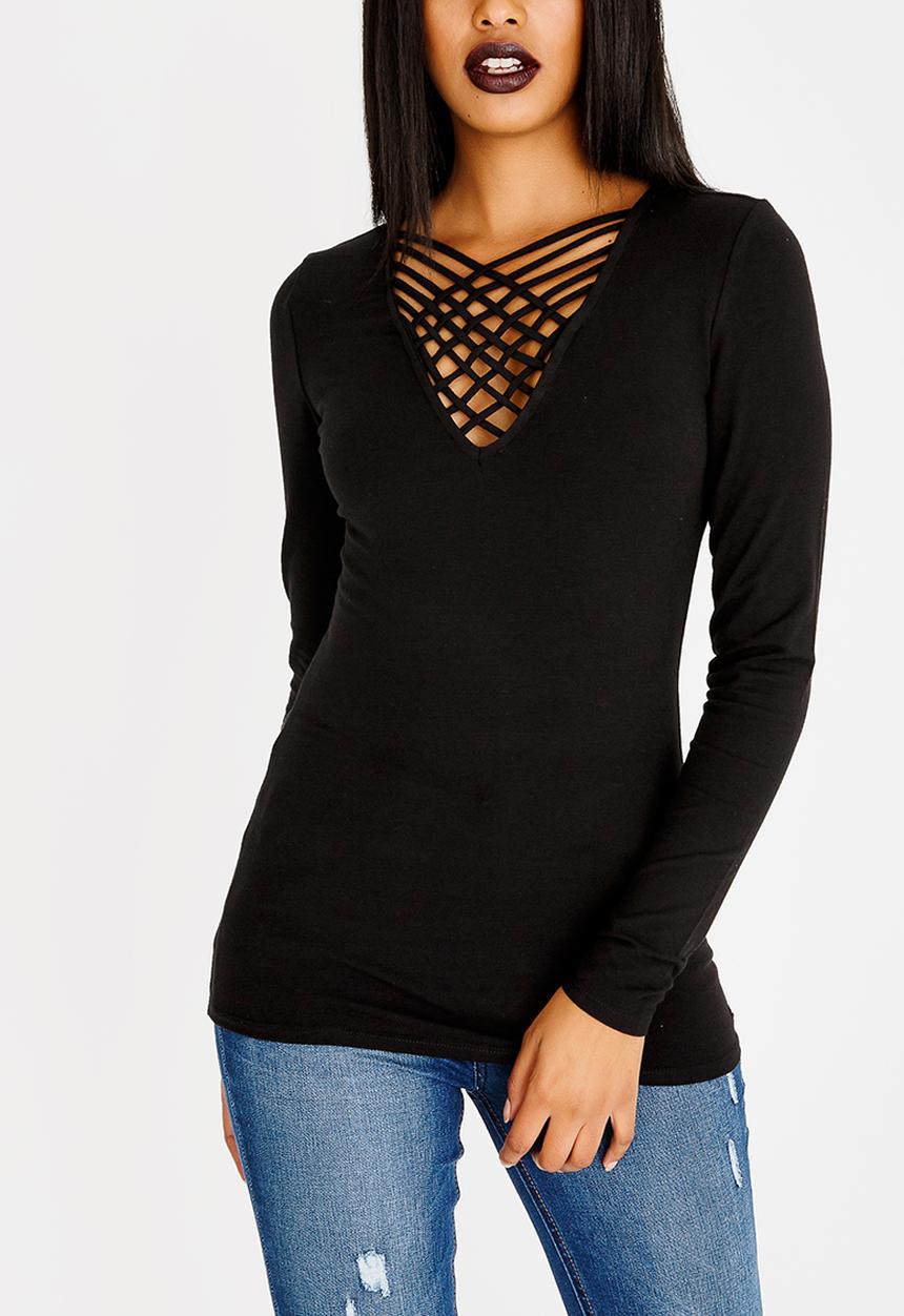 GUESS - Guess Sherry Strappy Top Black