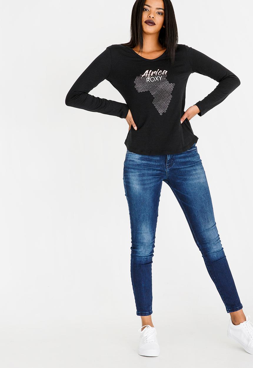 Roxy - Africa long Sleeve Tee Black