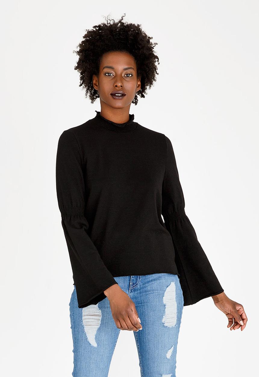ONLY - Naya Shimmer Top Black