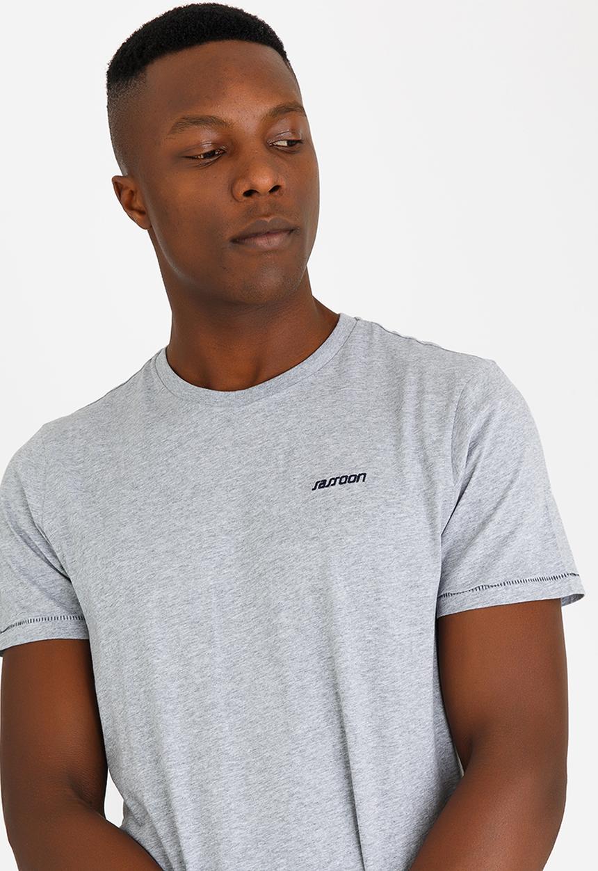 Sassoon - Crew Neck Winter Tee Grey Melange