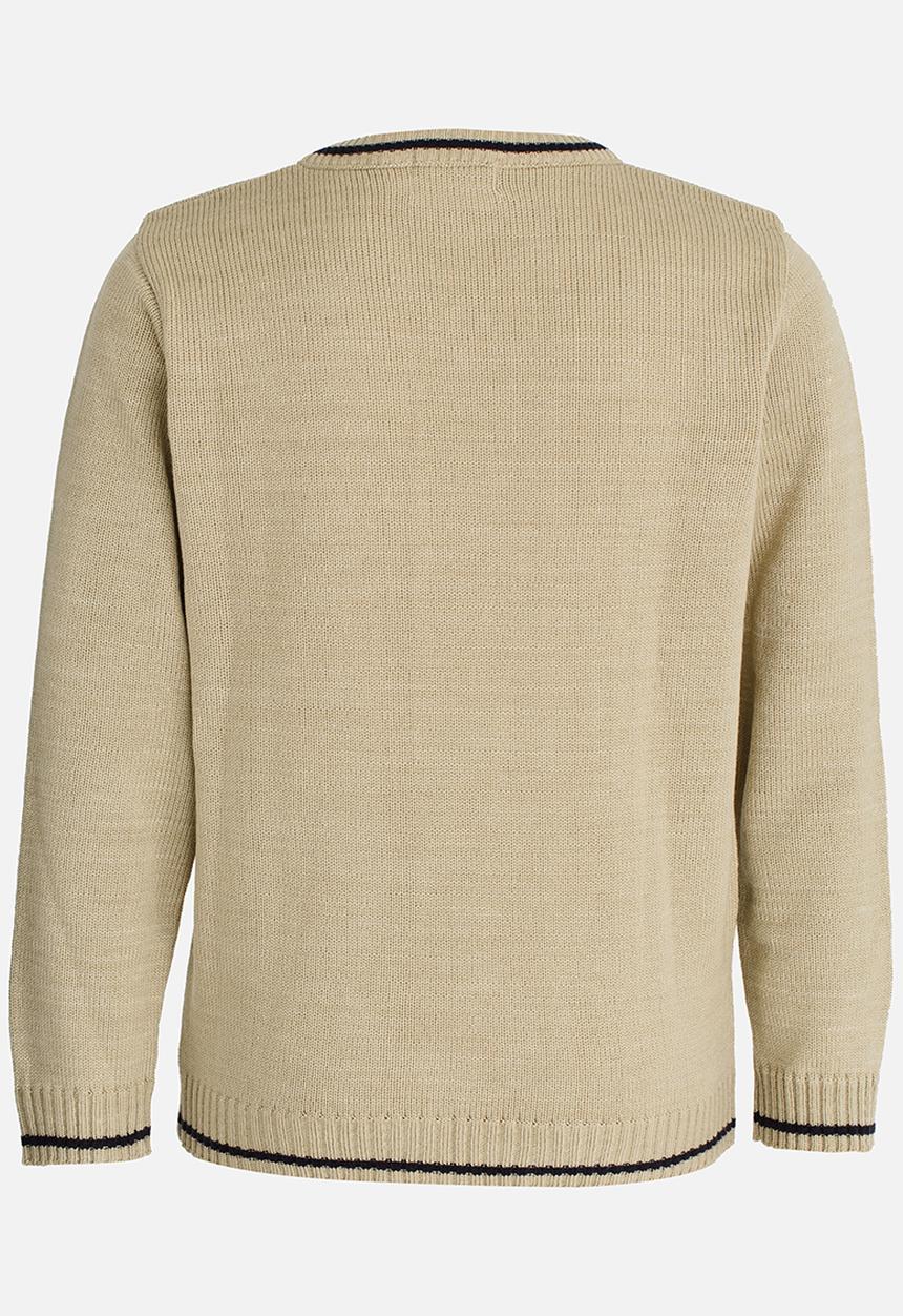 Rebel Republic - V-Neck Jersey Stone