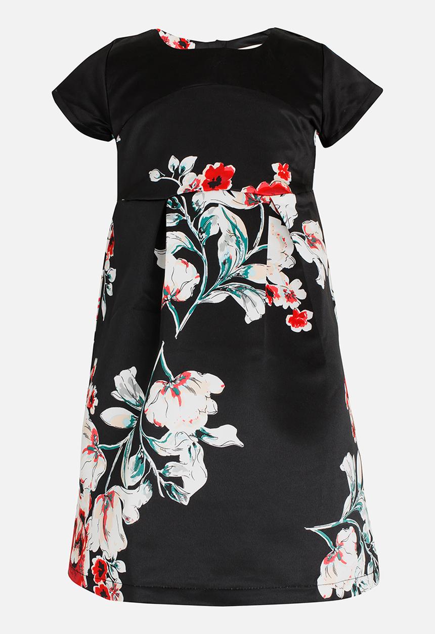 See-Saw - Sateen Dress Black